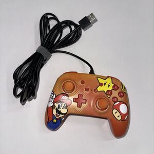 PowerA Mario Wired Controller STAR TOAD for Nintendo Switch 1518381-02